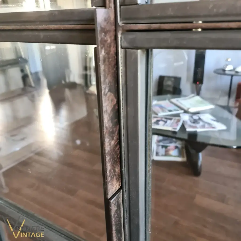 Verrière Vintage | acier patine