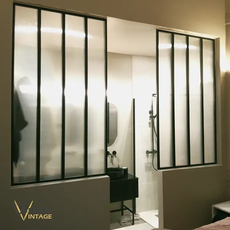 Verrière Vintage | verrière salle de bain