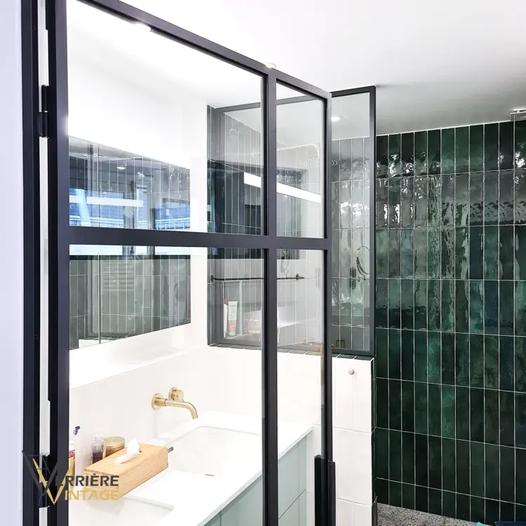 Verrière Vintage | verrière salle de bain