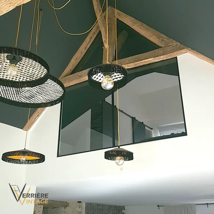 Verrière Vintage | verrière mezzanine