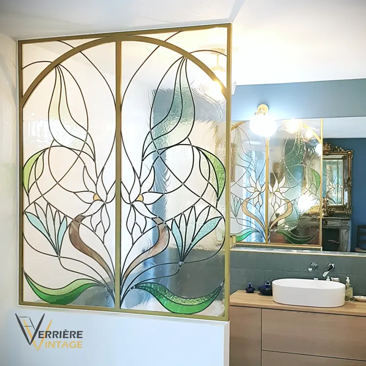 Verrière Vintage | verrière laiton