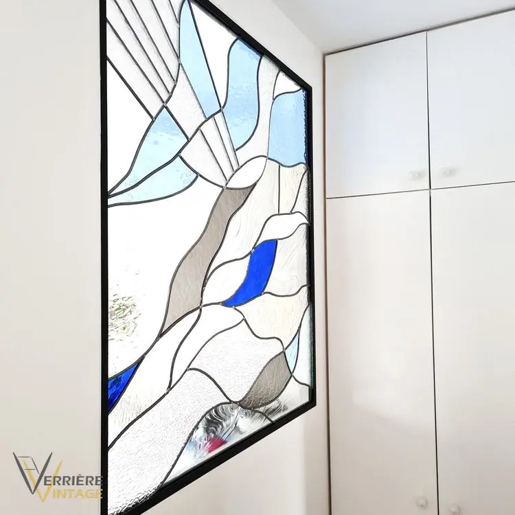 Verrière Vintage | verrière vitrail
