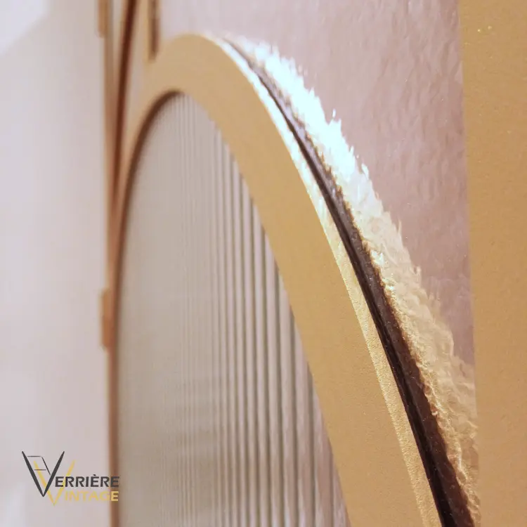 Verrière Vintage | verrière effet doré
