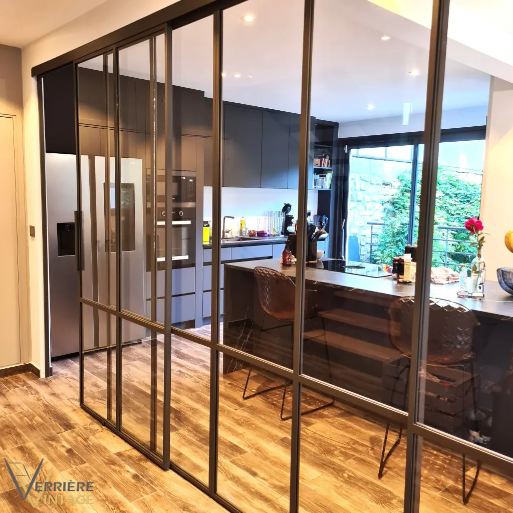 Verriere Vintage | porte coulissante cuisine